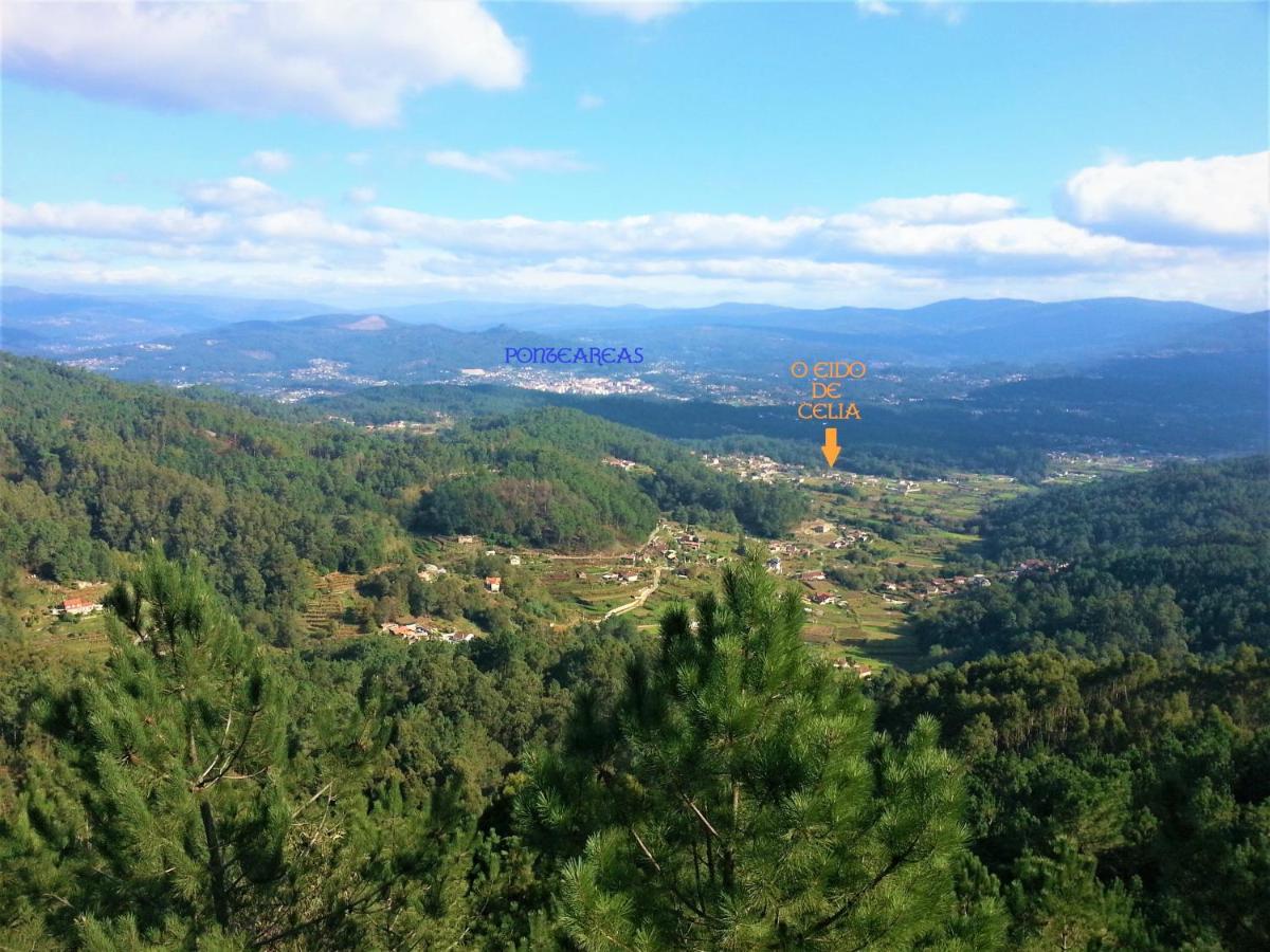 O Eido De Celia Villa Ponteareas Buitenkant foto
